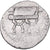 Moneda, Furia, Denarius, 84 BC, Rome, BC+, Plata, Crawford:356/1b