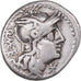 Coin, Caecilia, Denarius, 130 BC, Rome, EF(40-45), Silver, Crawford:256/1