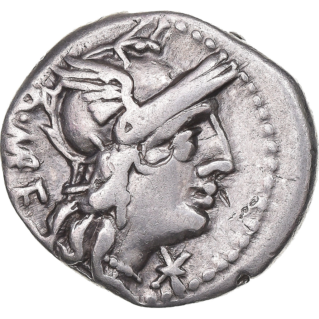 Moneda, Caecilia, Denarius, 130 BC, Rome, MBC, Plata, Crawford:256/1