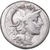 Moneda, Pinaria, Denarius, 155 BC, Rome, BC+, Plata, Crawford:200/1