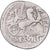 Moneda, Servilia, Denarius, 123 BC, Rome, BC, Plata, Crawford:328/1