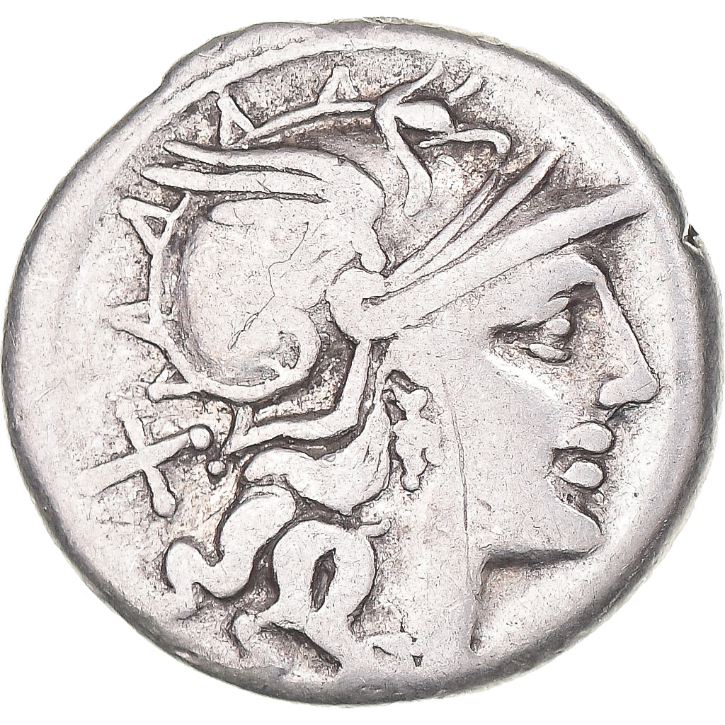 Coin, Cornelia, Denarius, 151 BC, Rome, VF(30-35), Silver, Crawford:205/1