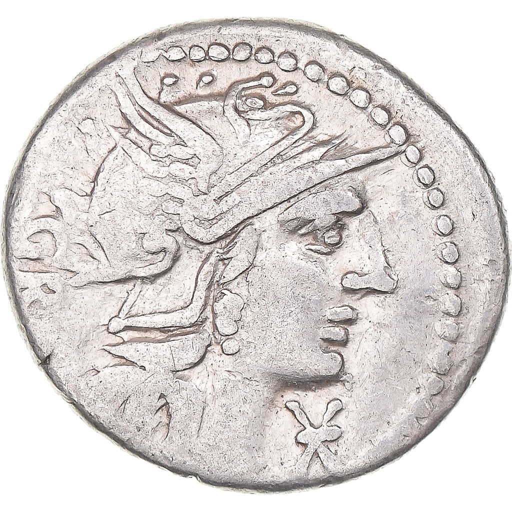 Monnaie, Antestia, Denier, 136 BC, Rome, TTB, Argent, Crawford:238/1