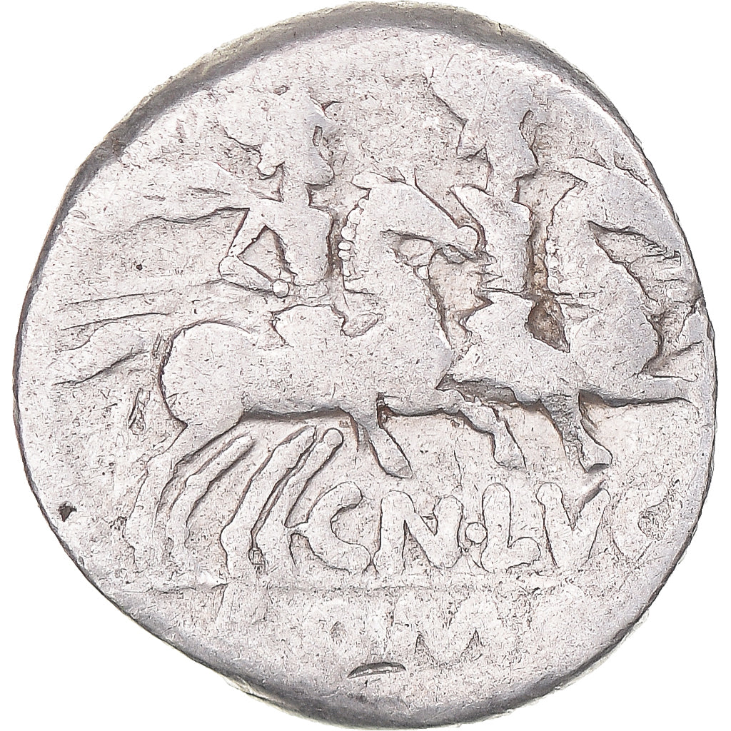 Moeda, Lucretia, Denarius, 136 BC, Rome, VF(20-25), Prata, Crawford:237/1b