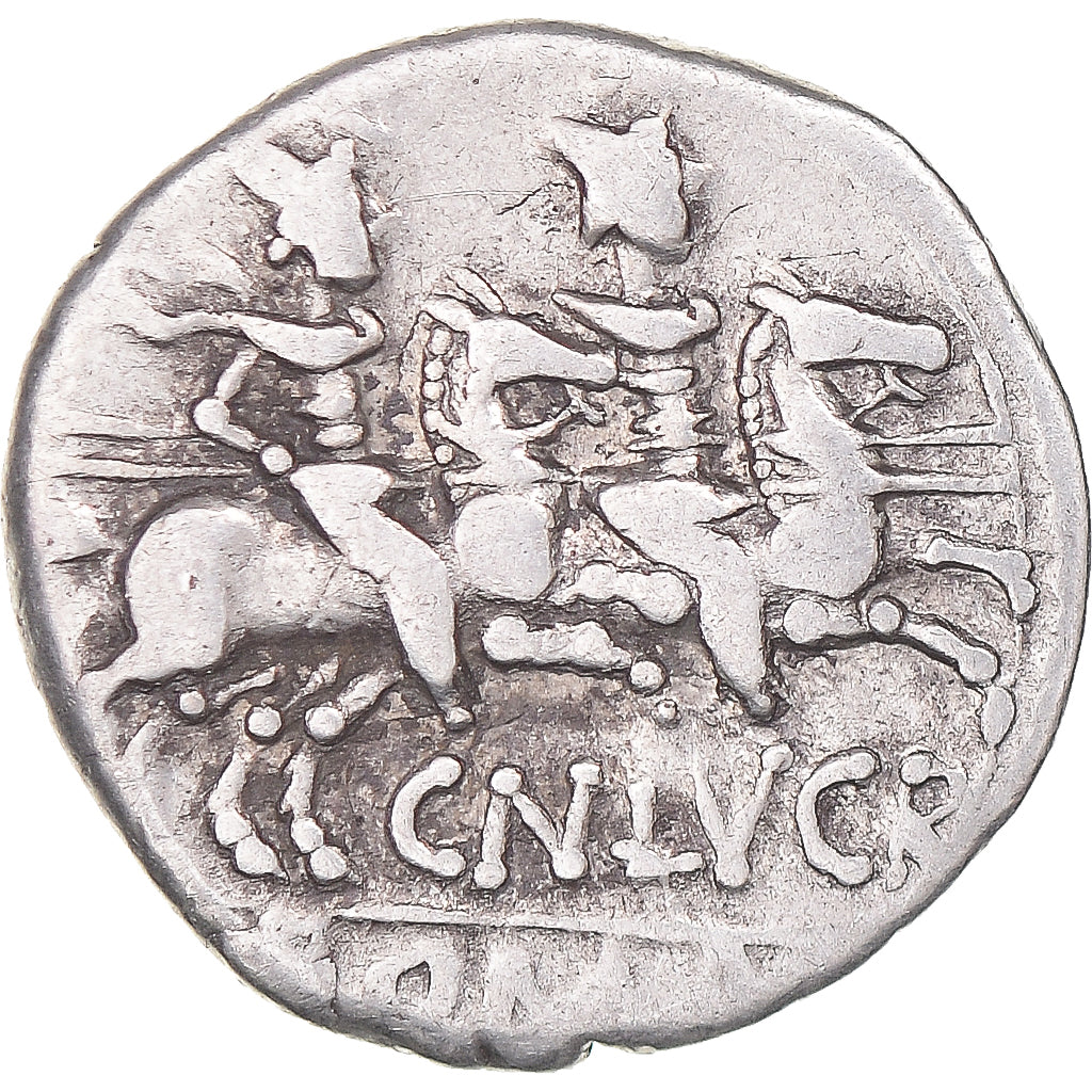 Moeda, Lucretia, Denarius, 136 BC, Rome, VF(30-35), Prata, Crawford:237/1b