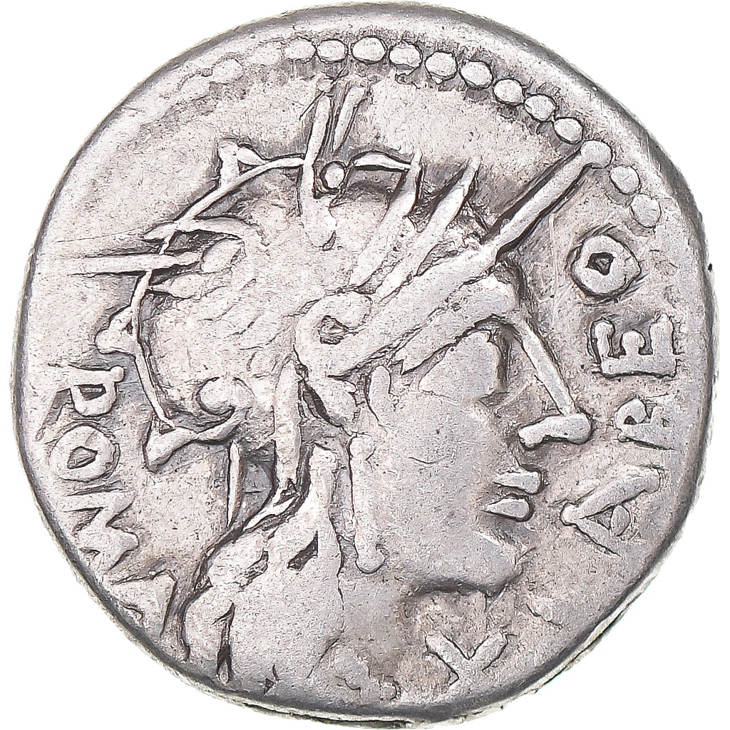 Monnaie, Fabia, Denier, 124 BC, Rome, TB+, Argent, Crawford:273/1