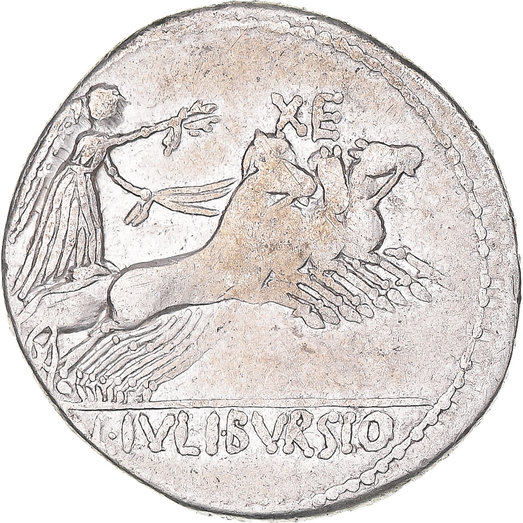 Münze, Julia, Denarius, 85 BC, Rome, S+, Silber, Crawford:352/1a