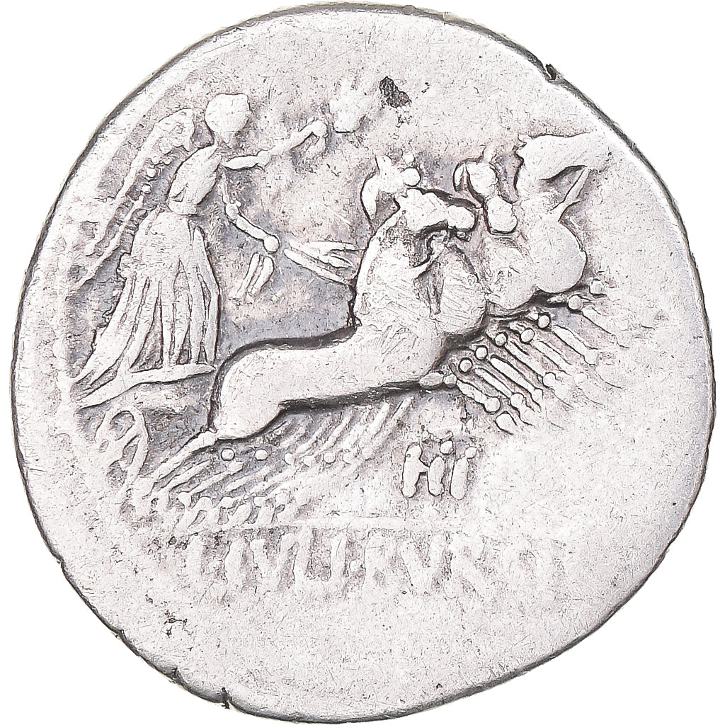 Moneta, Julia, Denarius, 85 BC, Rome, MB+, Argento, Crawford:352/1a