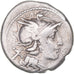 Moneda, Denarius, 157-156 BC, Rome, BC+, Plata, Crawford:197/1a