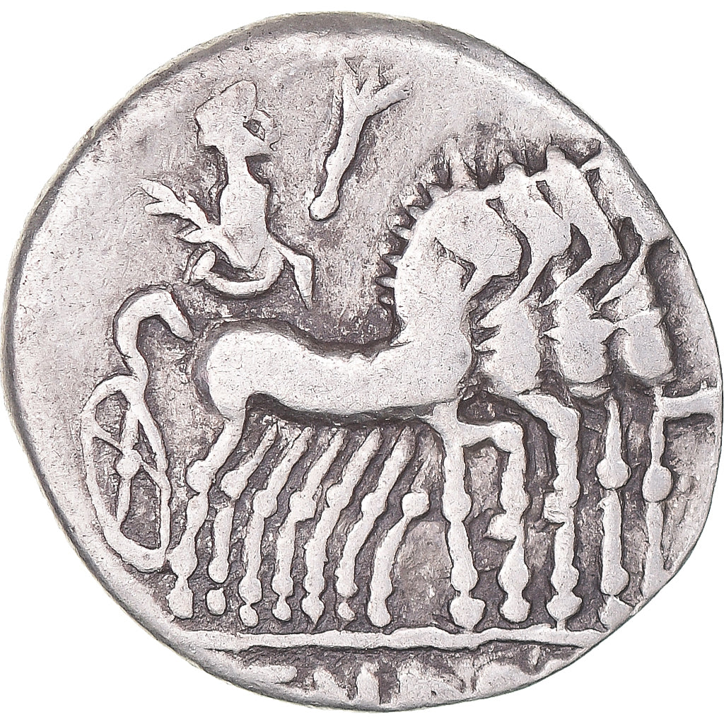 Coin, Domitia, Denarius, 116-115 BC, Rome, EF(40-45), Silver, Crawford:285/1