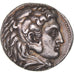 Moneta, Alexander III, Tetradrachm, 336-323 BC, Babylon, BB+, Argento