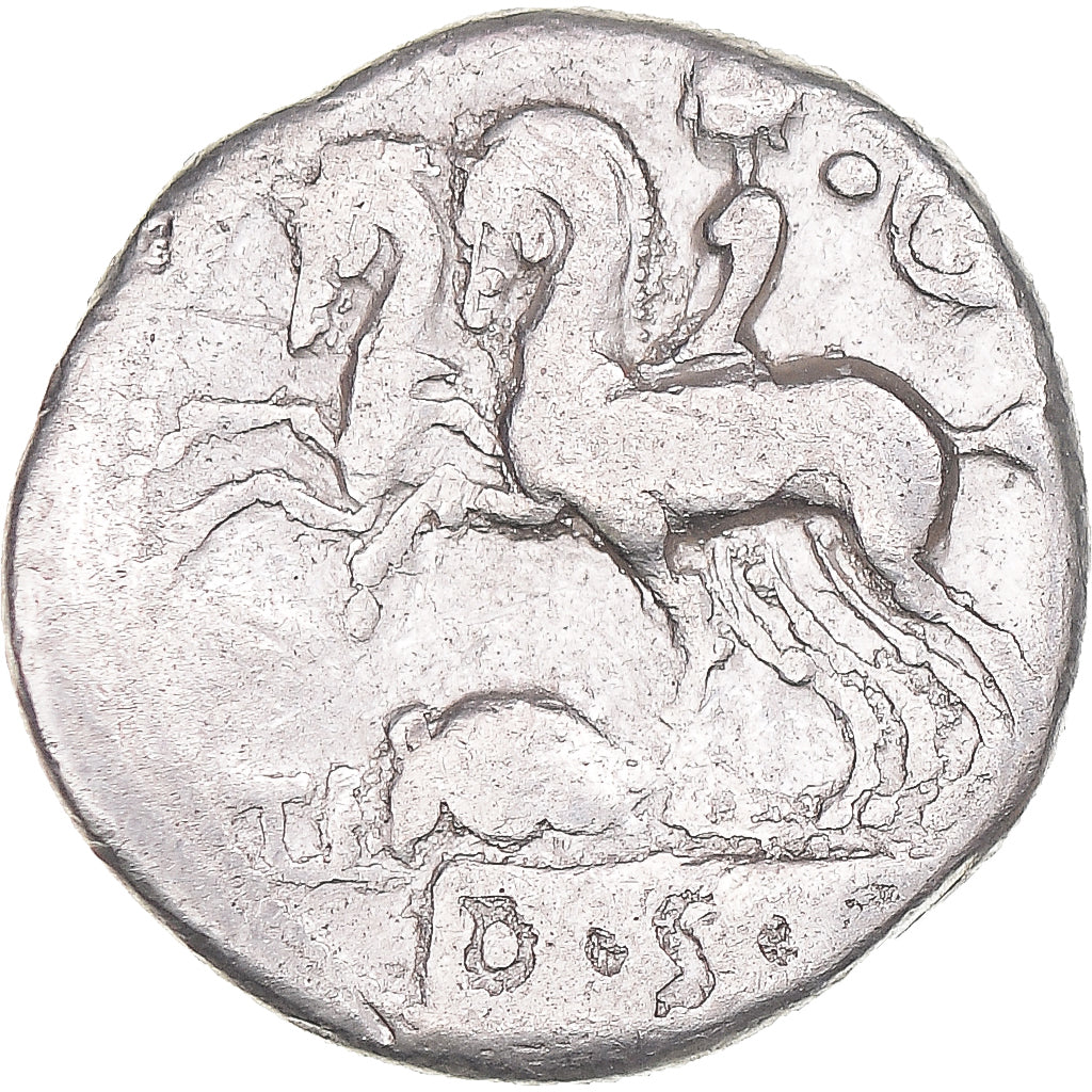 Coin, Quinctia, Denarius, 112-111 BC, Rome, F(12-15), Silver, Crawford:297/1a