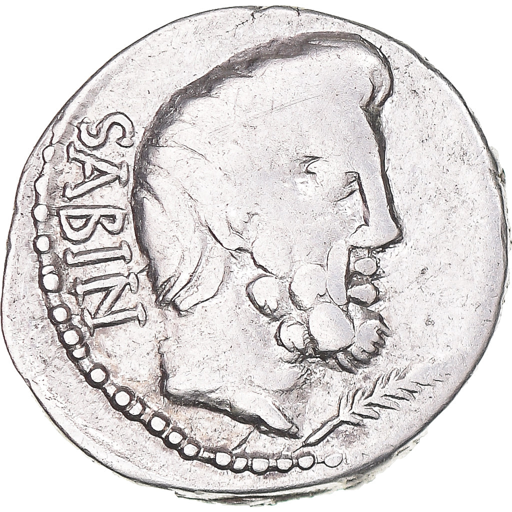 Coin, Tituria, Denarius, 89 BC, Rome, EF(40-45), Silver, Crawford:344/1b