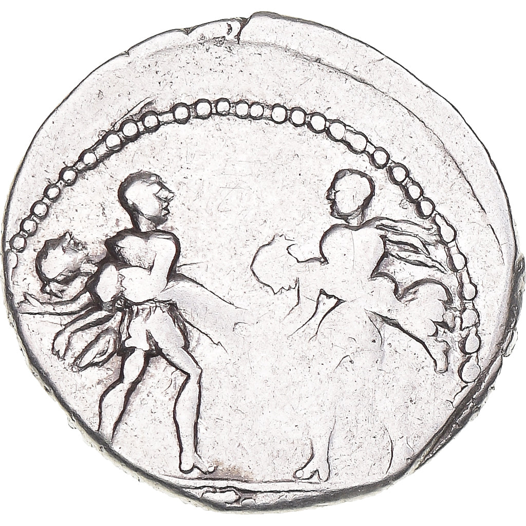 Coin, Tituria, Denarius, 89 BC, Rome, EF(40-45), Silver, Crawford:344/1b