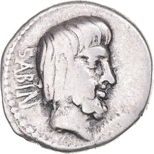 Coin, Tituria, Denarius, 89 BC, Rome, VF(30-35), Silver, Crawford:344/2b