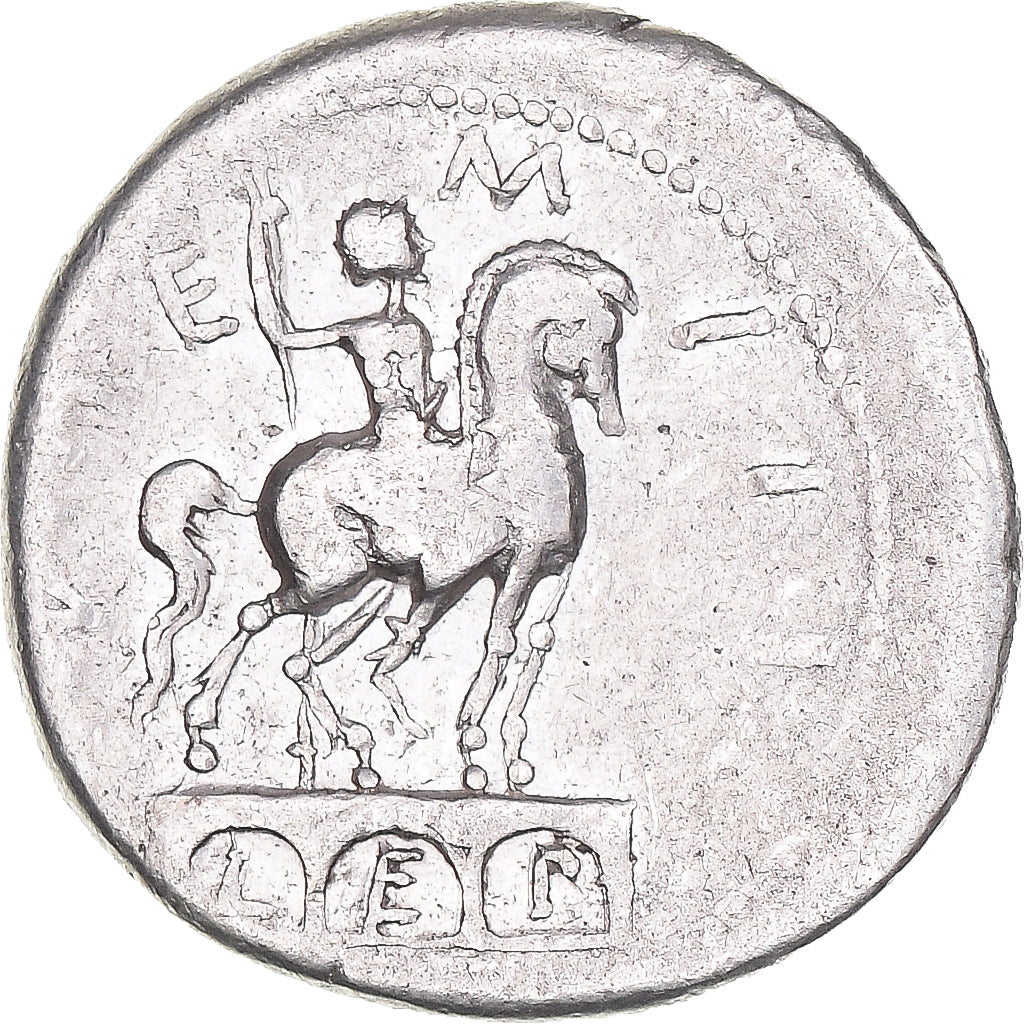 Moneta, Aemilia, Denarius, 114-113 BC, Rome, B+, Argento, Crawford:291/1