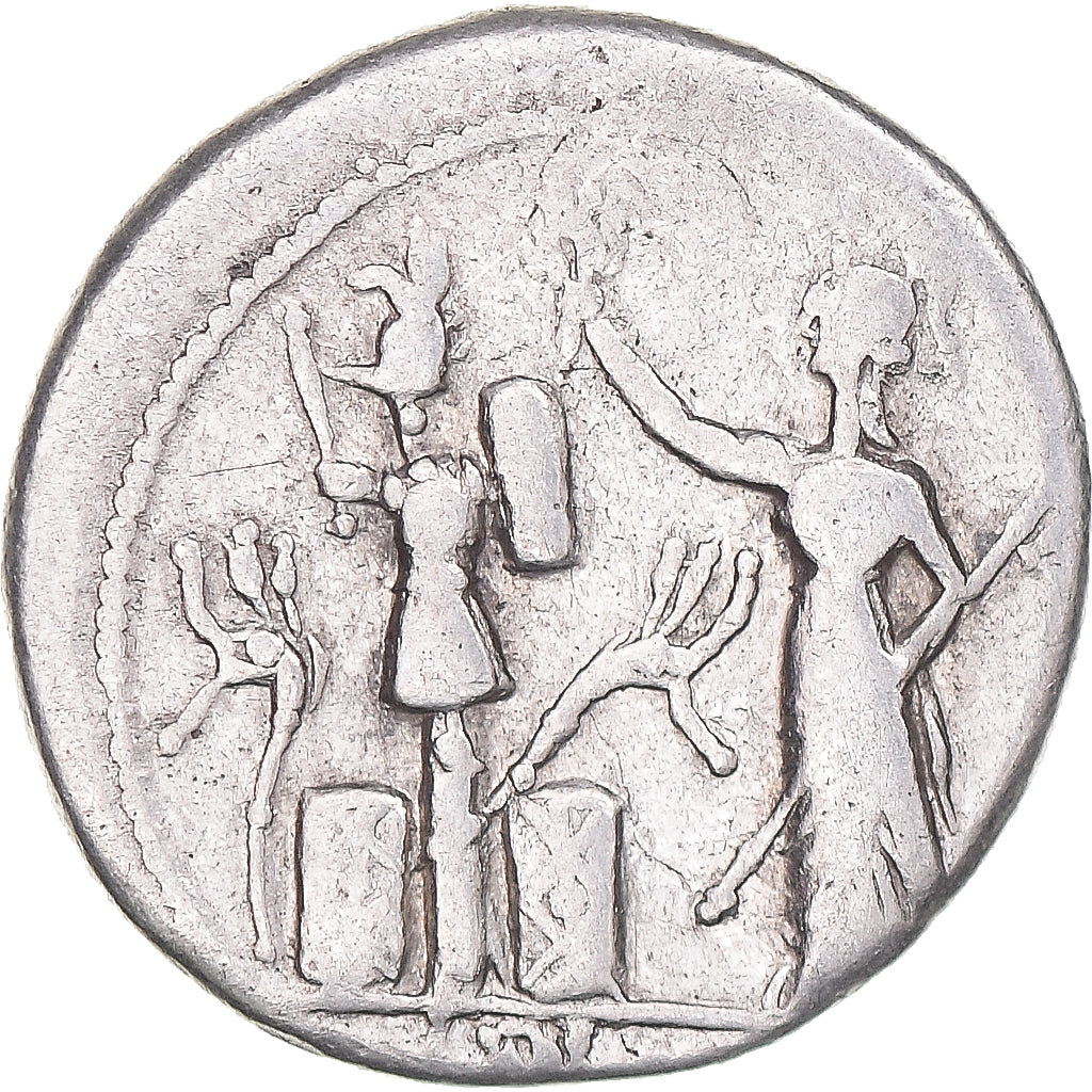 Coin, Furia, Denarius, 119 BC, Rome, VF(20-25), Silver, Crawford:281/1