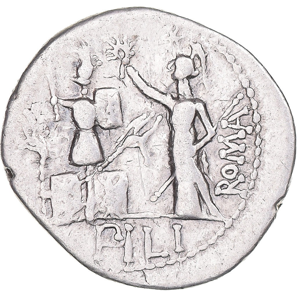 Coin, Furia, Denarius, 119 BC, Rome, VF(20-25), Silver, Crawford:281/1
