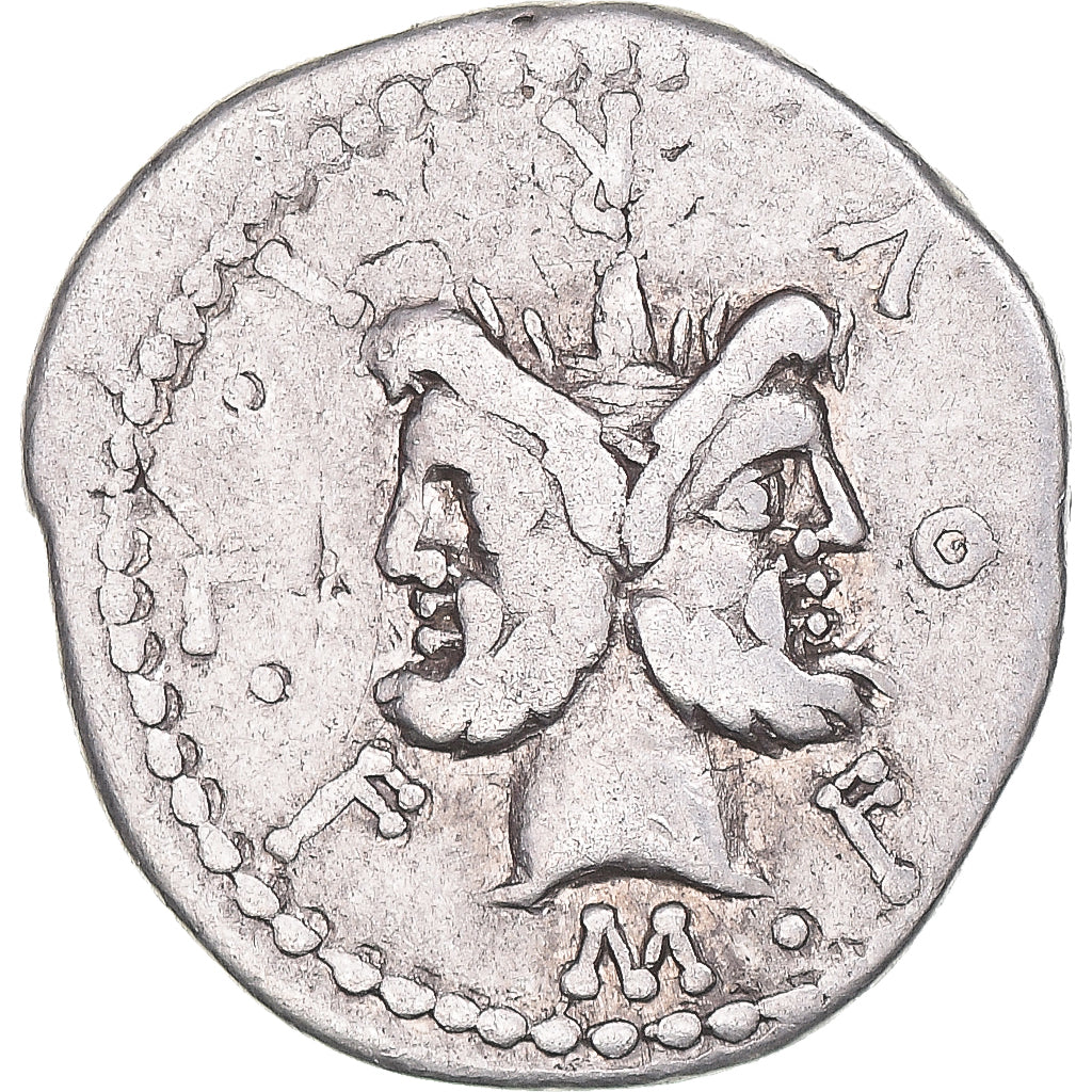 Moneta, Furia, Denarius, 119 BC, Rome, MB+, Argento, Crawford:281/1