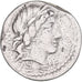 Moneda, Fonteia, Denarius, 85 BC, Rome, BC+, Plata, Crawford:353/1c