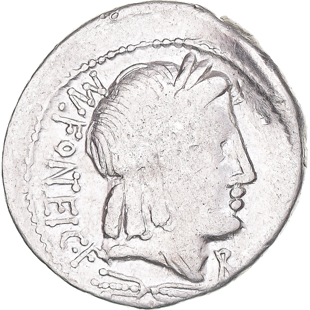 Münze, Fonteia, Denarius, 85 BC, Rome, SGE+, Silber, Crawford:353/1