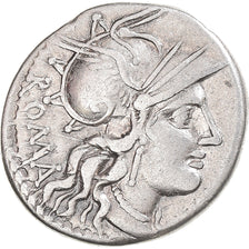Monnaie, Tullia, Denier, 120 BC, Rome, TTB, Argent, Crawford:280/1