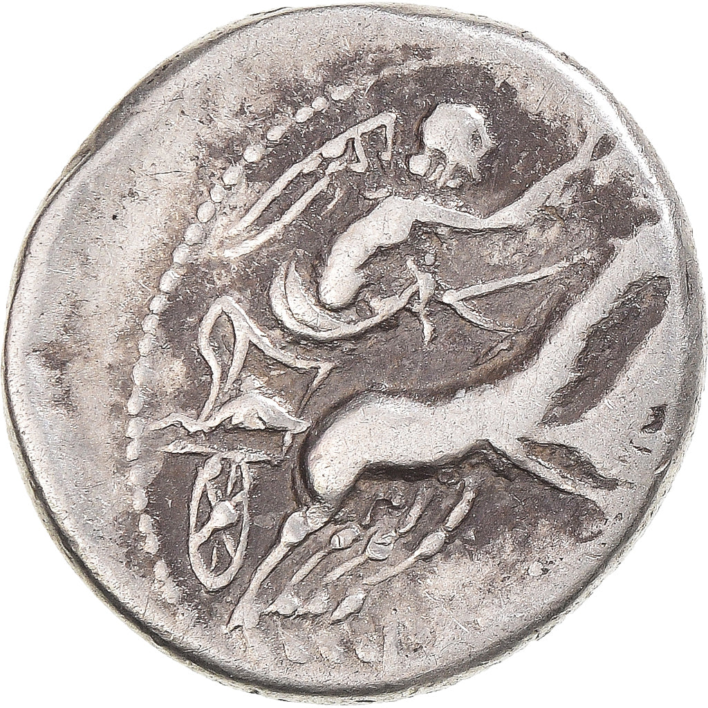 Münze, Denarius, 157-156 BC, Rome, SS, Silber, Crawford:197/1b