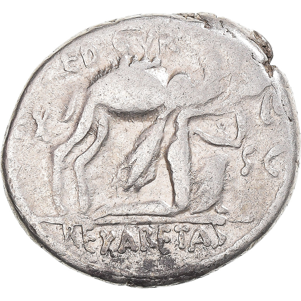 Münze, Aemilia, Denarius, 58 BC, Rome, S+, Silber, Crawford:422/1b