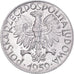 Coin, Poland, 5 Zlotych, 1959, MS(63), Aluminum