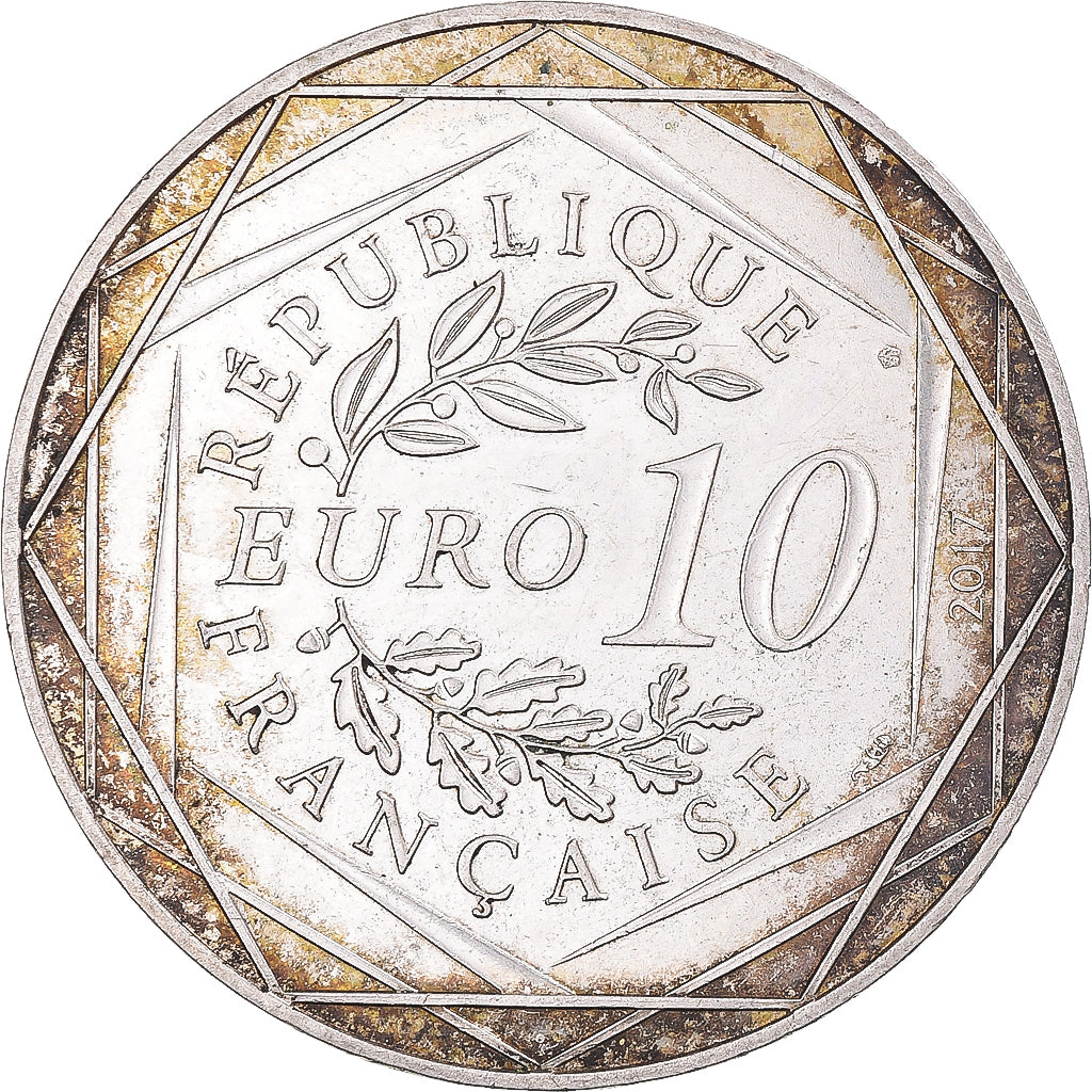 Frankreich, 10 Euro, 2017, Paris, Jean-Paul Gaultier, VZ, Silber