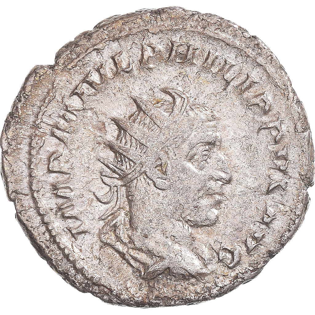 Moneda, Philip I, Antoninianus, 244-247, Rome, BC+, Vellón, RIC:44
