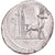 Moeda, Plancia, Denarius, 55 BC, Rome, AU(55-58), Prata, Crawford:432/1