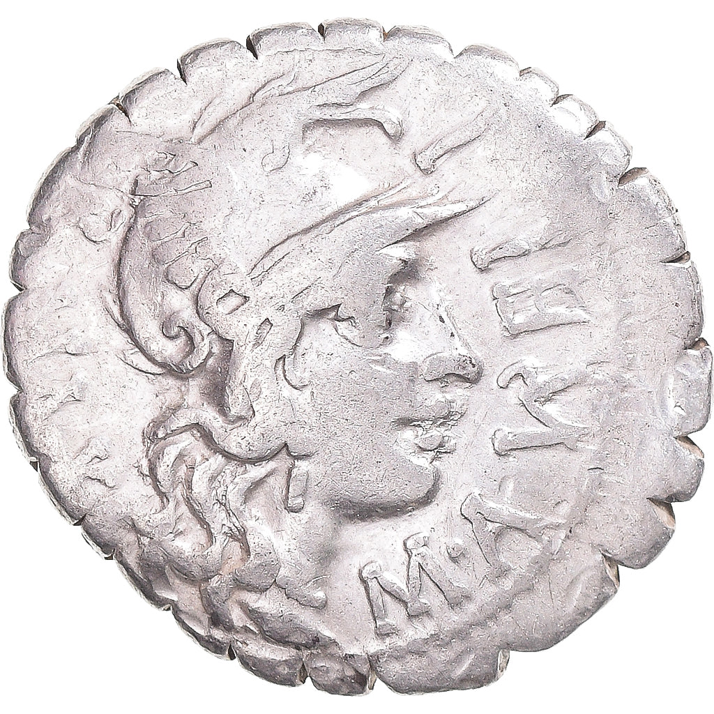 Coin, Aurelia, Denarius, 118 BC, Narbo, VF(30-35), Silver, Crawford:282/1