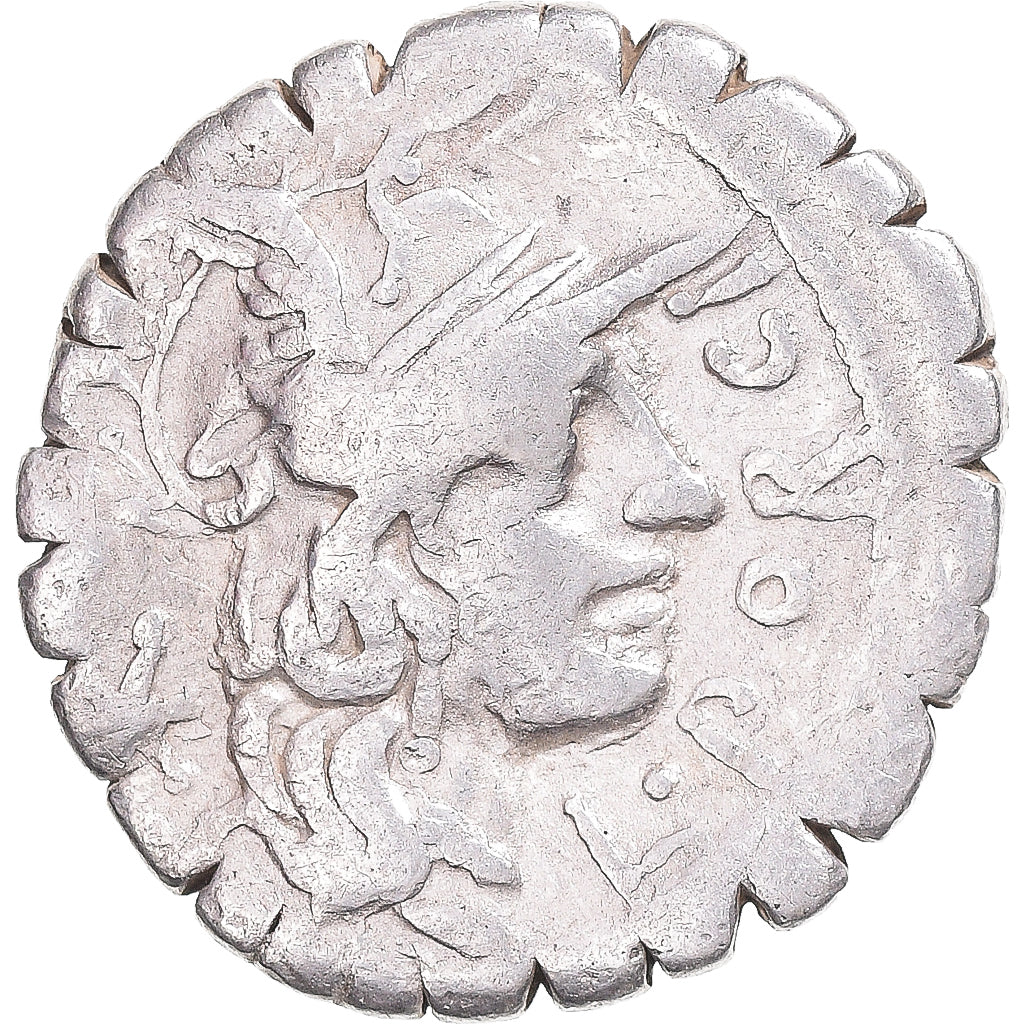Monnaie, Porcia, Denier, 118 BC, Narbo, TB+, Argent, Crawford:282/5