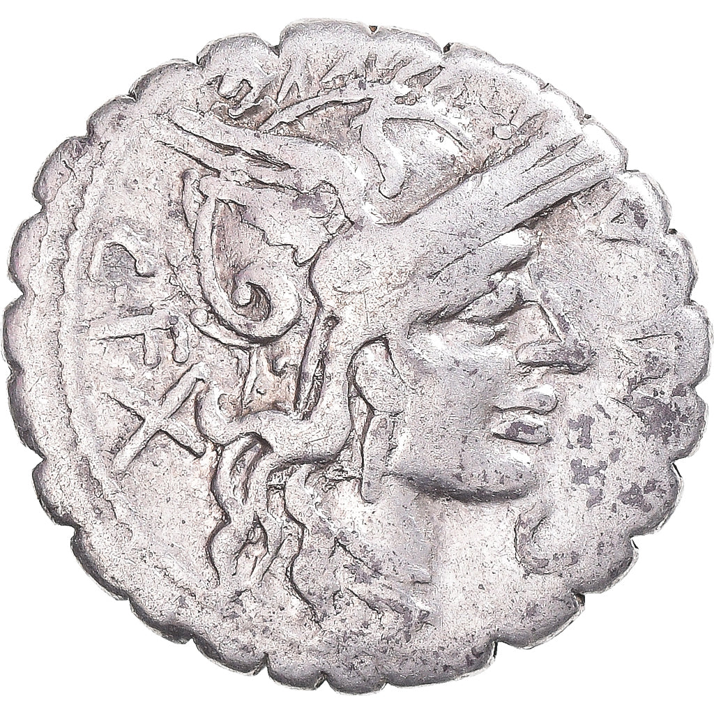 Coin, Malleola, Denarius, 118 BC, Narbo, EF(40-45), Silver, Crawford:282/3