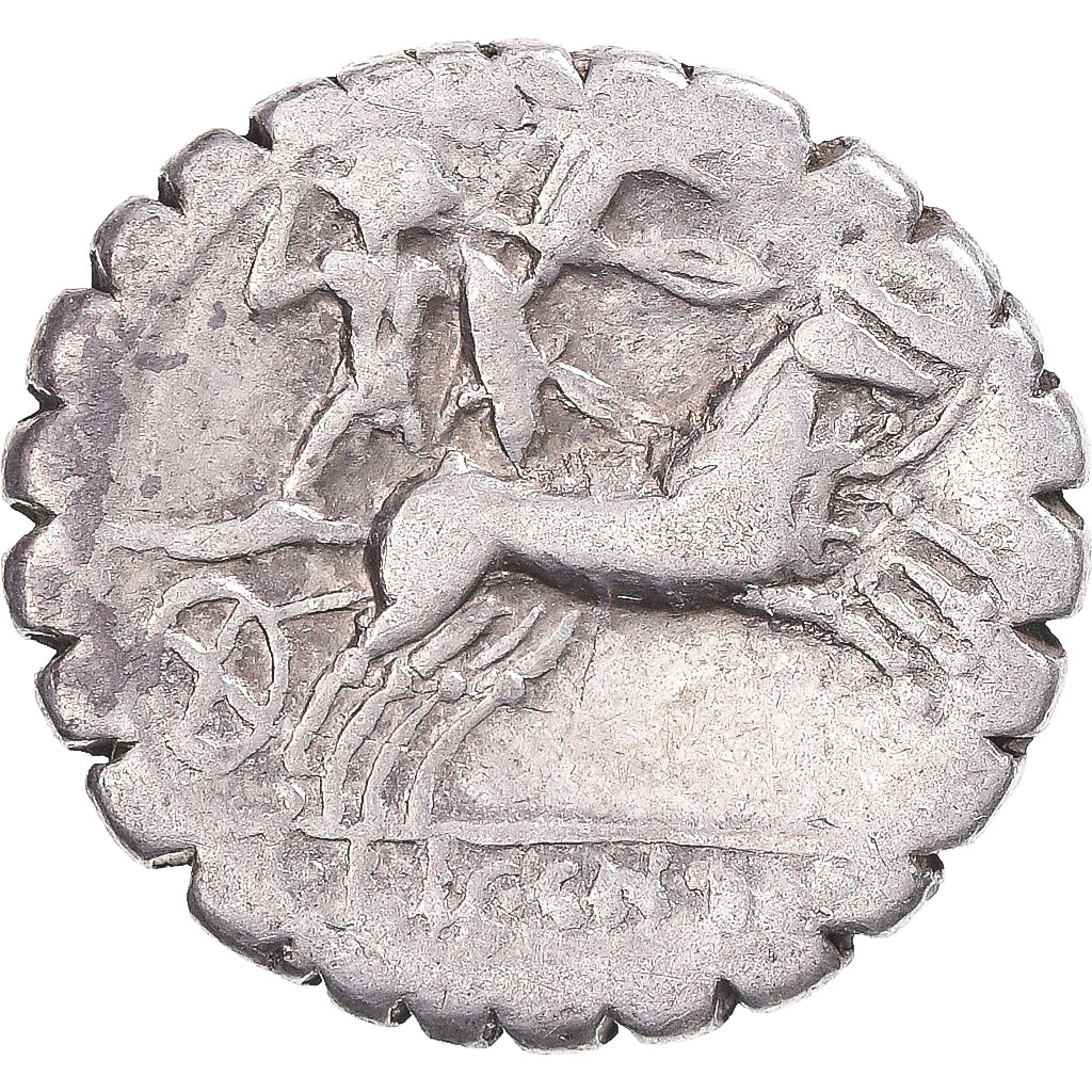Coin, Malleola, Denarius, 118 BC, Narbo, EF(40-45), Silver, Crawford:282/3
