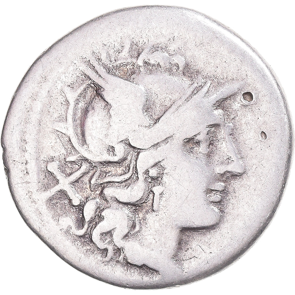 Coin, Denarius, 206-195 BC, Rome, VF(20-25), Silver, Crawford:114/1