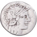 Moeda, Plautia, Denarius, 121 BC, Rome, F(12-15), Prata, Crawford:278/1