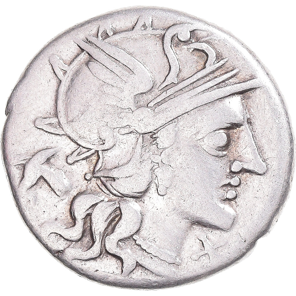Munten, Junia, Denarius, 145 BC, Rome, FR+, Zilver, Crawford:220/1
