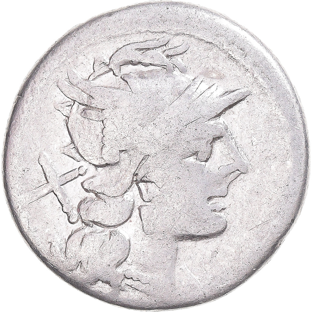 Coin, Domitia, Denarius, 189-180 BC, Rome, VF(20-25), Silver, Crawford:147/1