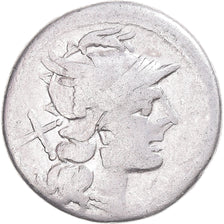 Coin, Domitia, Denarius, 189-180 BC, Rome, VF(20-25), Silver, Crawford:147/1