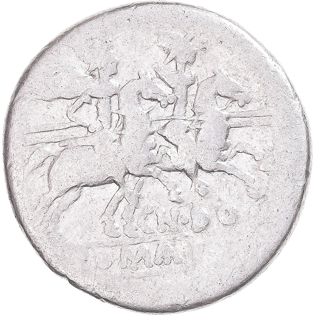 Coin, Domitia, Denarius, 189-180 BC, Rome, VF(20-25), Silver, Crawford:147/1