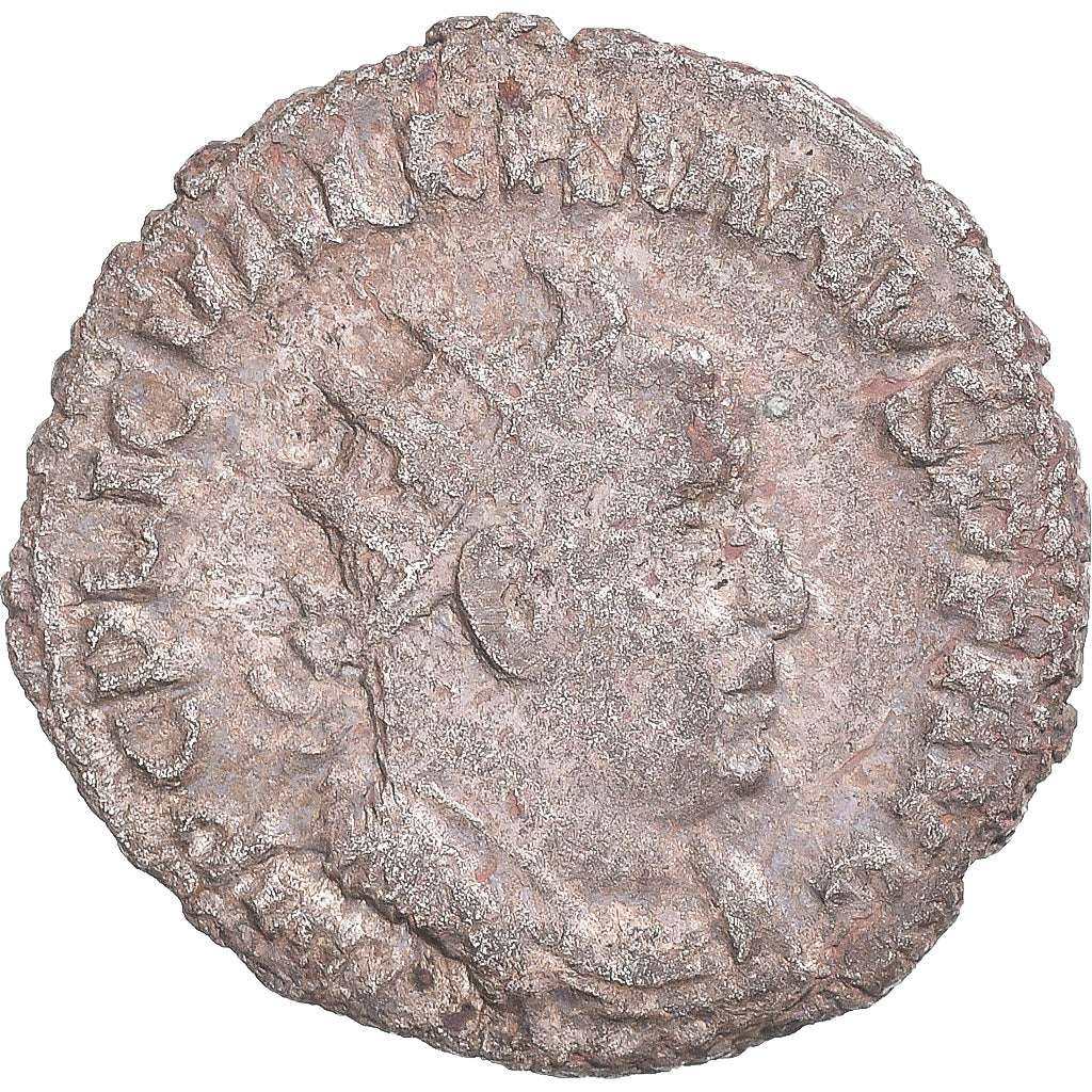 Moneda, Valerian I, Antoninianus, 256-257, Rome, BC+, Vellón, RIC:117