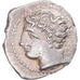 Monnaie, Obole, 310-250 BC, Marseille, SUP, Argent