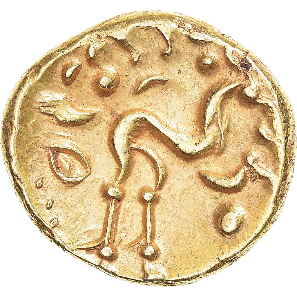 Münze, Ambiani, Stater, 60-50 BC, VZ, Gold