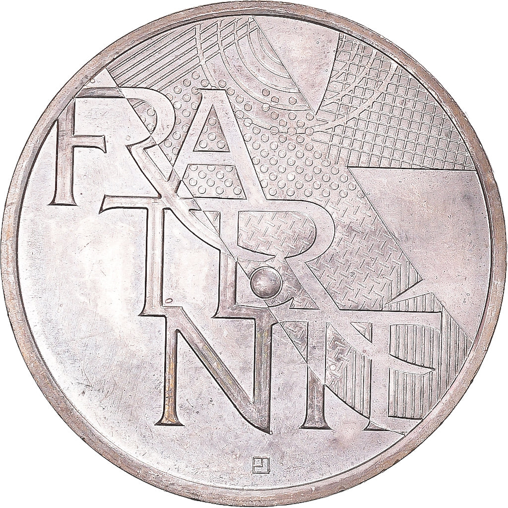 France, 5 Euro, 2013, Paris, Fraternité, SUP+, Argent