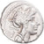 Moeda, Junia, Denarius, 91 BC, Rome, EF(40-45), Prata, Crawford:337/3
