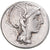 Moneta, Manlia, Denarius, 111-110 BC, Rome, EF(40-45), Srebro, Crawford:299/1