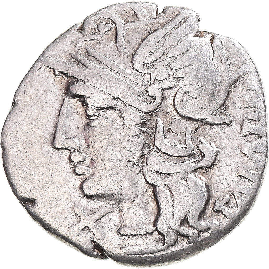 Moeda, Baebia, Denarius, 137 BC, Rome, VF(30-35), Prata, Crawford:236/1