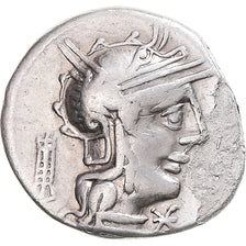 Coin, Opimia, Denarius, 131 BC, Rome, VF(30-35), Silver, Crawford:254/1